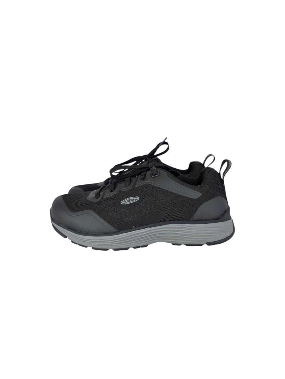 Keen Women's Utility Sparta 2 Black Safety Toe Work Shoes Sneakersβ Size 7 M GUC